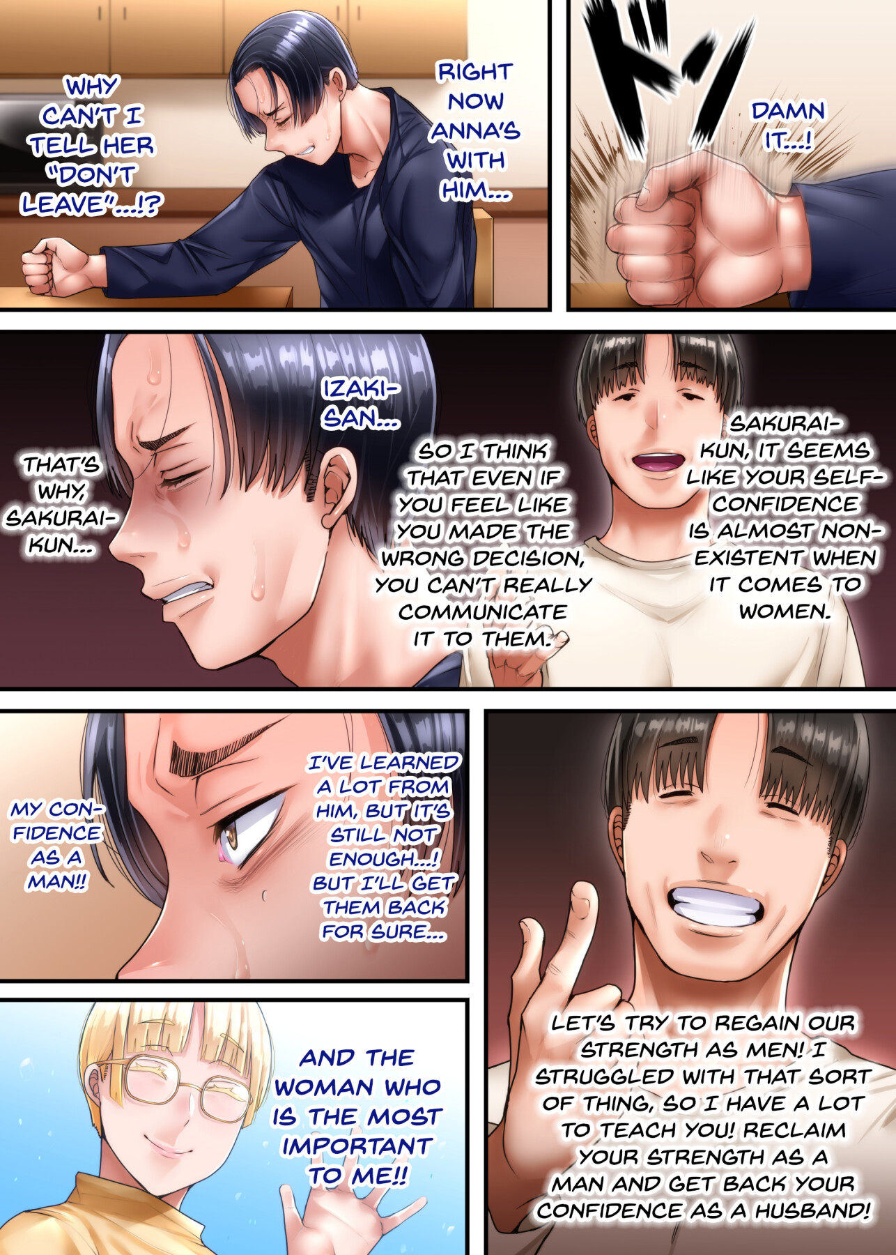 Hentai Manga Comic-My newlywed wife from overseas got down on her knees and begged me to have sex with another man --Chapter 2-37